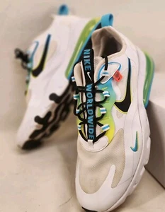 Nike Airmax 270 React Worldwide weiß CK6457-100 Herren Größe 10,5 Limited Edition - Bild 1 von 13