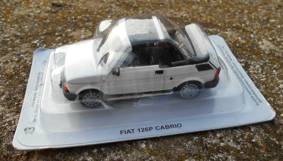 FIAT 126P CABRIO  - Die cast 1/43 EUROPA DELL'EST - Immagine 1 di 1