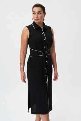 Joseph Ribkoff 232239 Belted Shirt Dress Original Price £289.00 - Image 1 of 4
