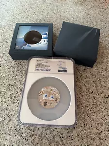 2024 Isole Cook 5 oz argento proof secchio lista Santorini NGC PF70UC FR - Foto 1 di 8