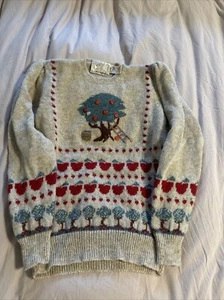 Vintage Susan Bristol 100% Wool Sweater Size M/L - Picture 1 of 7