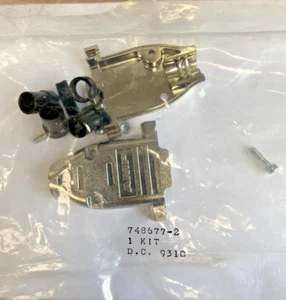 AMP/ E Connectivity 15P Metalized D-Sub Backshell 2PC CABLE CLAMP 748677-2 - Picture 1 of 1