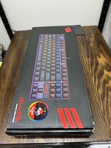 Redragon Kumara K552 RGB Backlighting 87 Keys Mechanical Gaming Keyboard E33 - Picture 1 of 4