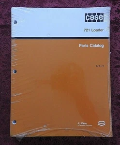 GENUINE CASE 721 LOADER TRACTOR BACKHOE PARTS CATALOG MANUAL - Picture 1 of 3
