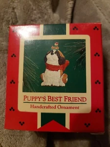 Puppy's Best friend [1986] Hallmark Christmas Ornament - NOS - Picture 1 of 5