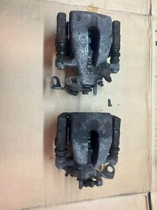 VAUXHALL ASTRA VXR REAR BRAKE CALIPERS AND CARRIERS PAIR MK5 H 2006 UNPAINTED - Picture 1 of 2