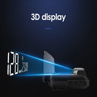 Car HUD Display Head Up Display 5'' Screen Car HUD Head Up Display Plug & Play - Image 1 of 4