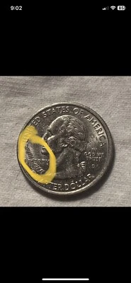 2001 New York quarter Gateway To Freedom Rare Mistake! - Image 1 of 4