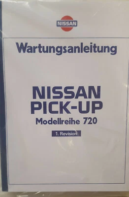 Werkstattthandbuch / Shop manual Nissan Pick-up 720  - Bild 1 von 3