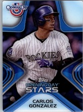 2014 Topps Opening Day Stars #ODS7 Carlos Gonzalez