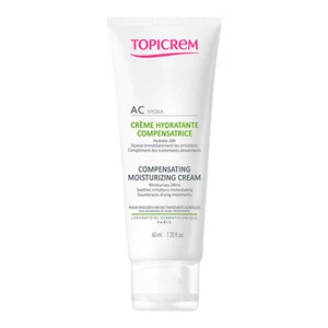 Topicrem AC Hydra Compensating Moisturising Cream 40ml Irritation Soothes 24hr - Picture 1 of 3