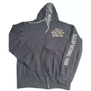 3256 Prairie Mountain Glacier Mountain National Park Hoodie mit durchgehendem Reißverschluss Medium - Bild 1 von 5
