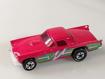 1977 HOT WHEELS 1957 '57 Red T-BIRD Toy Car Malaysia Real Riders - Image 1 of 4