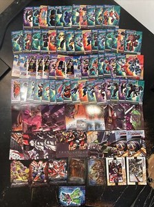 Transformers Armada Trading Cards Fleer 2003 Lot With Foil Chase Comic Art Cards
