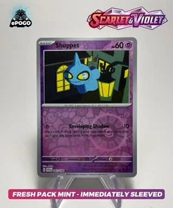 Shuppet 087/198 Pokémon Holo Inverso: Base Escarlata y Violeta NUEVO COMO NUEVO 👻 - Imagen 1 de 2