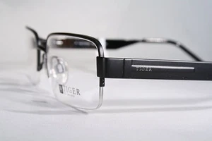 Nuevo TIGRE DE SUECIA Negro Semi Medio Sin Montura Óptico Monturas Gafas Hombres - Imagen 1 de 11