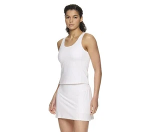 Reebok Women's Evolution Bra Tank Size M Stark White - Picture 1 of 7