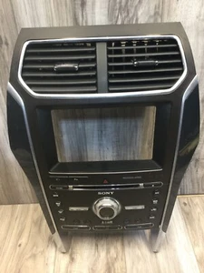 11-2015 FORD EXPLORER OEM SONY 8" TABLERO RADIO EMBELLECEDOR BISEL CONTROL DE CLIMA - Imagen 1 de 9