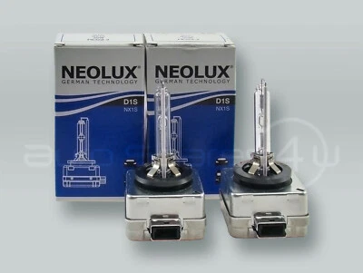 NEOLUX (Made in Germany) D1S 4300K XENON HID Headlight Light Bulbs PAIR - Image 1 of 3