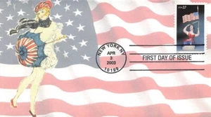 3780 37c BANDERA ANTIGUA GLORIA - Patricia J. Walker #2 de 3 - Imagen 1 de 1