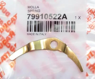 1994-2008 Ducati 4-valve 916 996 996 ST4 S4R throttle body spring clip 79910522A - Image 1 of 3