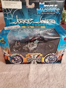 West Coast Choppers Muscle Machines JESSE JAMES  CFL-RIGID Chopper 1/18 - Picture 1 of 6
