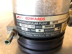 Pompa turbomolecolare composta BOC Edwards modello EXT 70 - Foto 1 di 6