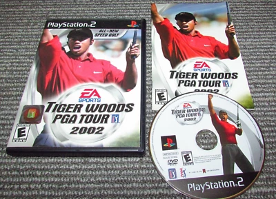 Tiger Woods PGA Tour 2002 for Playstation 2 PS2 Complete Fast Shipping - Image 1 of 2