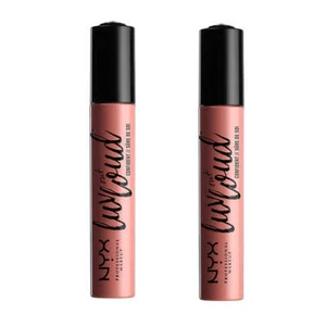 Pack of 2 NYX Luv Out Loud Cream Lipstick, Confident LOL06 - Picture 1 of 5