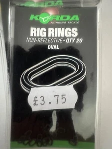 Korda Rig Rings / OVAL - Picture 1 of 1