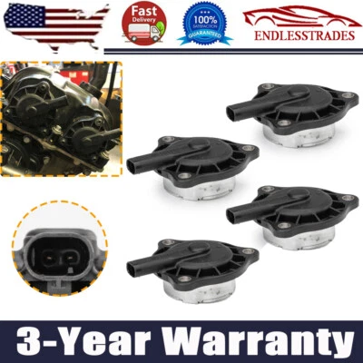 4X Actuador Phaser de cámara VVT solenoide 05184101AG para Dodge Durango 3,6 L 2012-2015 Foto 1 de 4