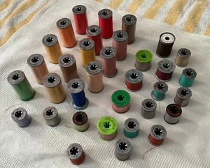 Bulk Lot 34 X Molnlycke Spun Thread - Picture 1 of 12
