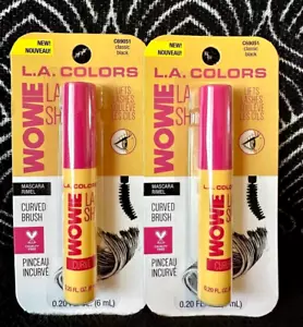 2er Pack LA COLORS WOWIE CLASSIC BLACK C69051 CURVE MASCARA LIFT WIMPERN WIMPERN - Bild 1 von 3