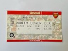Arsenal v Wolves 2003/04 Ticket Stub – Invincibles Season Memorabilia Rare