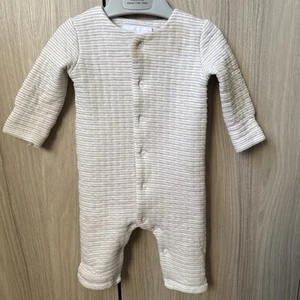 The Little White Company Unisex Sleepsuit Age 3-6 Months - Picture 1 of 5