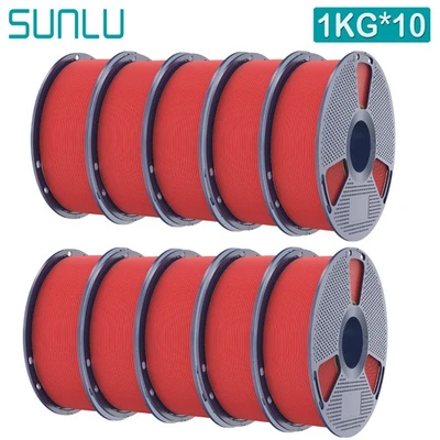 SUNLU 5KG/10KG Matte PETG 3D Printer Filament 1.75mm PETG High Speed 1KG/Roll - Image 1 of 4