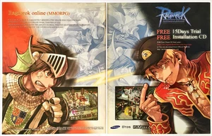 Vintage Print Ad 2004 Ragnarok Online MMORPG Game PC Windows Promo Poster Art - Picture 1 of 4