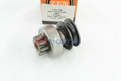 PIGNONE MOTORINO AVVIAMENTO PER CITROEN 2CV 4 6 AMI 6 8 DYANE - ZEN 1.01.326 - Imagem 1 de 4