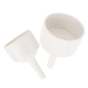2 Stück Porzellan Trichter Filter Buchner Chemie Chemie Keramik - Bild 1 von 12