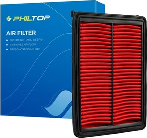 PHILTOP Upgraded Engine Air Filter CA11942 Replace for  - Foto 1 di 7