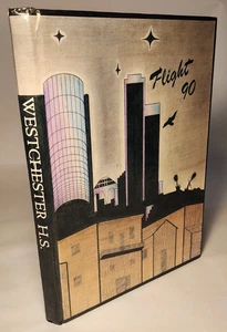1990 WESTCHESTER HIGH SCHOOL YEARBOOK 'FLIGHT' LOS ANGELES, CA - Picture 1 of 2