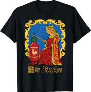 Sir Racha Wortspiel Design für Feinschmecker, Liebhaber würziger Saucen, Meme T-Shirt - Bild 1 von 8