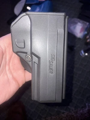 Funda Sig Sauer P250 OWB para diestros negra Kydex Foto 1 de 2