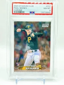 2024 Paul Skenes Pittsburgh Pirates 1/1 PSA 8 Topps Japan MLB Baseball Rookie - Bild 1 von 7
