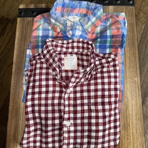 Boys Crewcuts Long Sleeve Button Up Bundle Size 8 - Picture 1 of 2