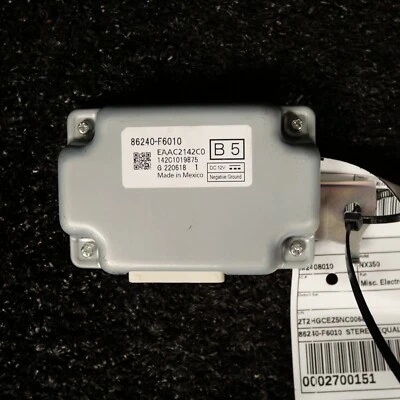 LEXUS NX350 Audio Sound Equalizer Stereo Control Module 86240-F6010 2022 2024OEM - Bild 1 von 4