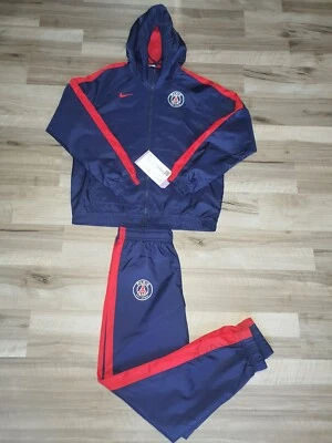 Nike PSG Full Tracksuit - Jacket & Joggers Blue/Red Men's Size M New - Image 1 of 4