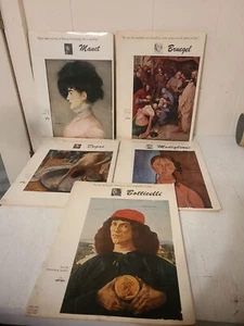 The Libary Portfolio Edition Of Great Painters, set of 5 - Imagen 1 de 5
