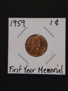 1959-P/D US Lincoln Memorial Cent F.Y.O.I. (2 coins) - Picture 1 of 4