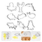 9 Pcs Sea Animal Set Stainless Steel Creature Cookie Biscuit Life